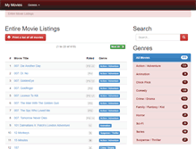 Tablet Screenshot of movies.lixlink.com